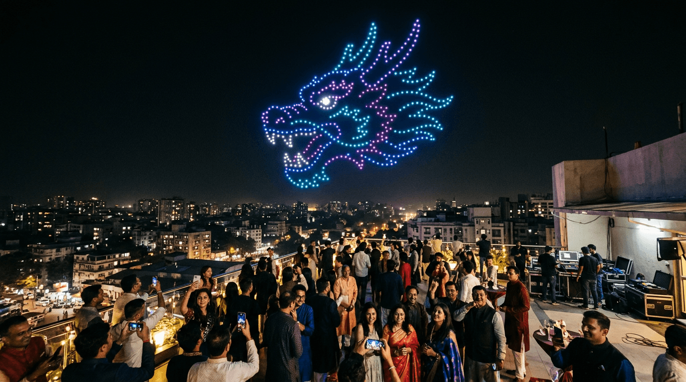 Introducing Flybit Dynamics – Redefining aerial entertainment in India.