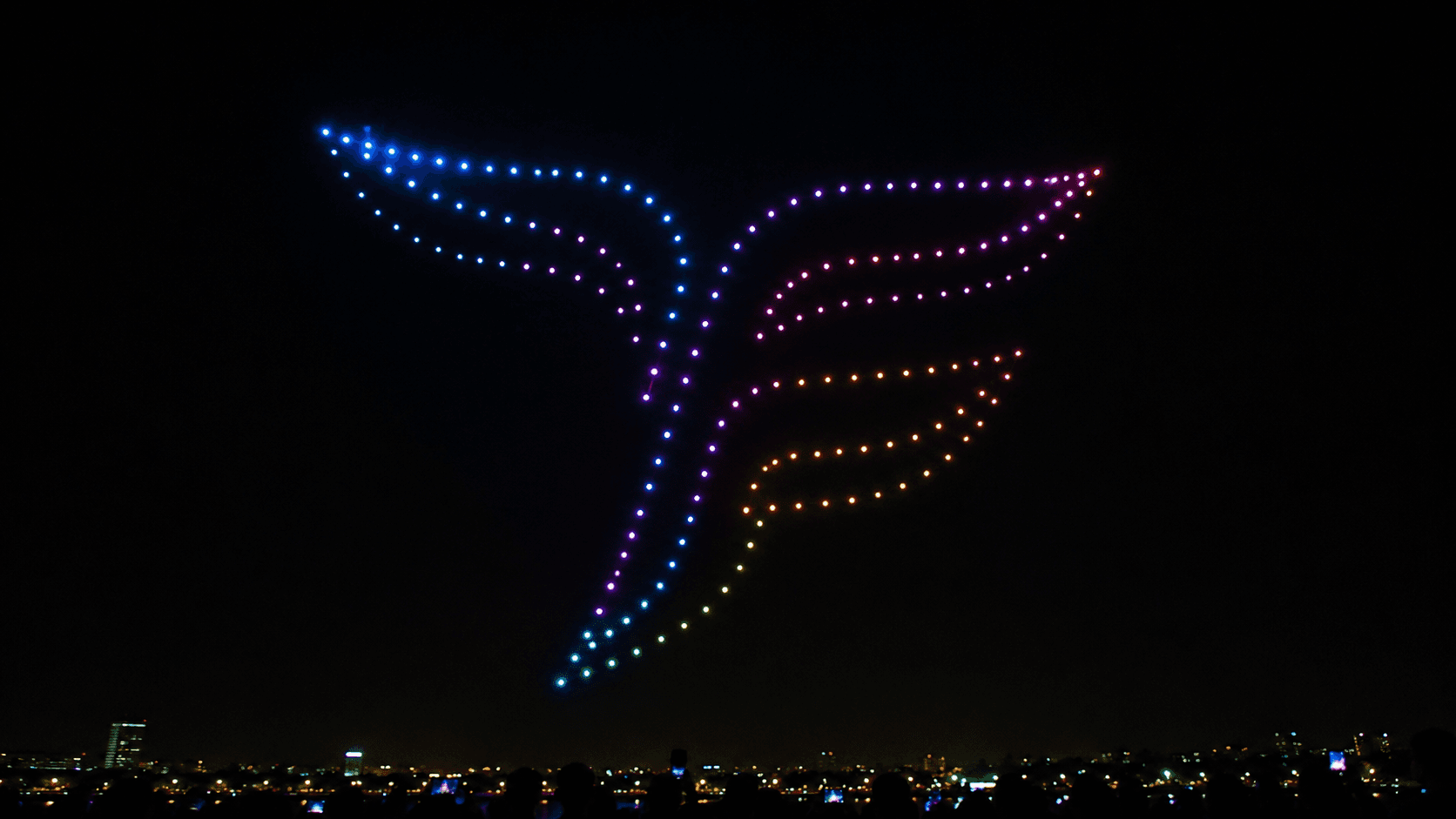 Imagine your brand logo floating in the sky.